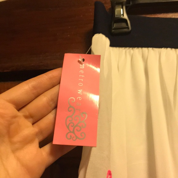 NWT Metro Wear Floral Skirt - Picture 3 of 5